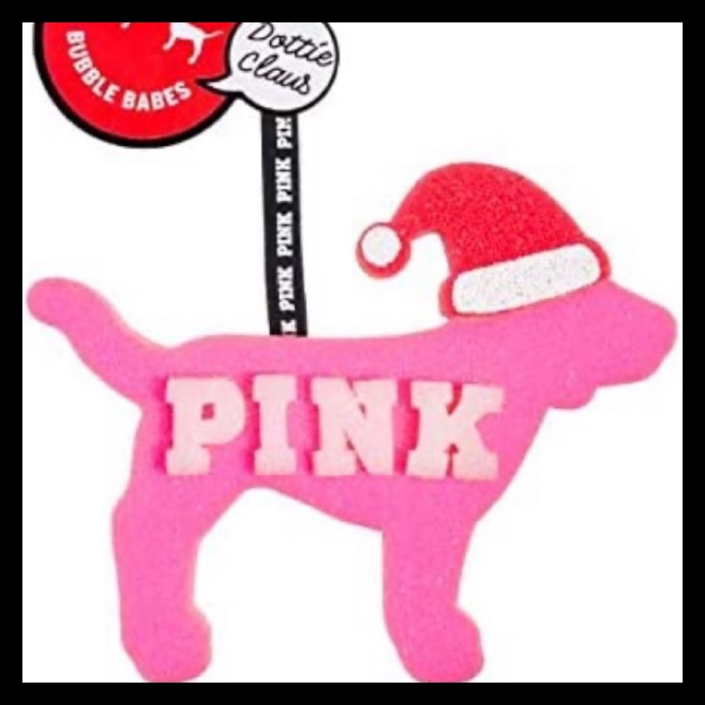 💕ⓅⒾⓃⓀ ⓋⓈ “Dottie Claus” Bubble Babes Sponge NWT💕